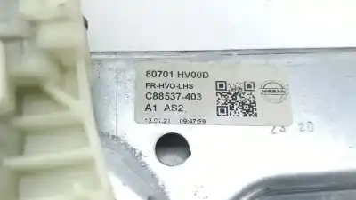 Автозапчасти б/у регулятор стекла переднего левого за nissan qashqai ii suv (j11, j11_) 1.3 dig-t ссылки oem iam 80701hv00d  