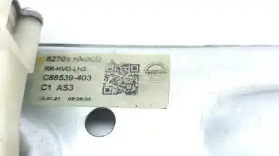 Автозапчасти б/у регулятор стекла заднего левого за nissan qashqai ii suv (j11, j11_) 1.3 dig-t ссылки oem iam 82701hv00d  