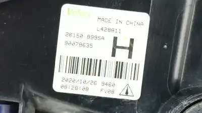 Автозапчасти б/у правая противотуманная фара за nissan qashqai ii suv (j11, j11_) 1.3 dig-t ссылки oem iam 261508995a  