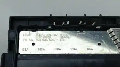 Автозапчасти б/у блок реле/предохранителей за volkswagen crafter furgón (sy_, sx_) 2.0 tdi rwd ссылки oem iam 7c0937629p  