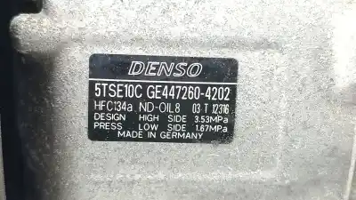 Автозапчасти б/у компрессор кондиционера воздуха за toyota yaris (_p13_) 1.0 (ksp130_) ссылки oem iam 4472604202  