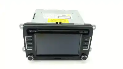 Peça sobressalente para automóvel em segunda mão sistema de áudio / rádio cd por volkswagen golf vi (5k1) 2.0 gti referências oem iam 3c8035195f