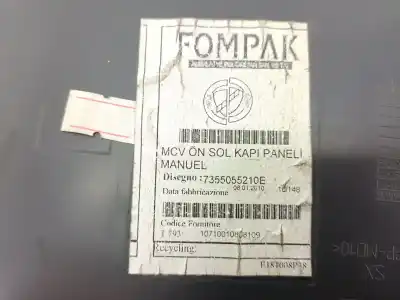 Peça sobressalente para automóvel em segunda mão forra / revestimento da porta dianteira esquerda por citroen nemo sx referências oem iam 1608839880  