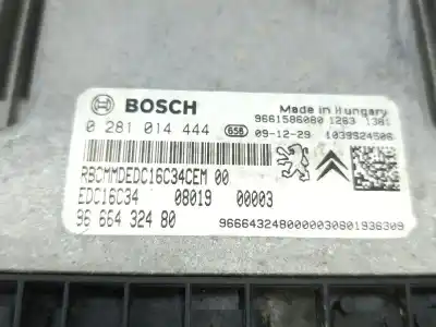 Second-hand car spare part ecu engine control for citroen nemo sx oem iam references 281014444  