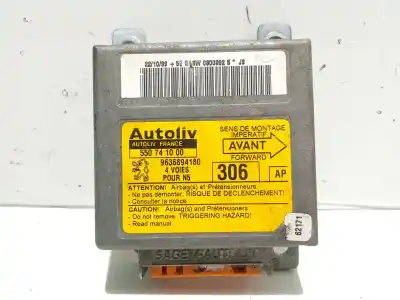 Second-hand car spare part airbag control unit for peugeot 306 break 1.9 diesel oem iam references 9636894180
