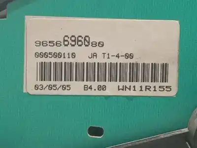 İkinci el araba yedek parçası enstrüman paneli için citroen berlingo 1.9 d multispace oem iam referansları 9656696080  