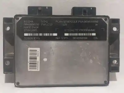 Second-hand car spare part ecu engine control for citroen berlingo 1.9 d multispace oem iam references 9650360480  