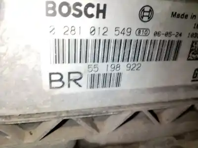 Second-hand car spare part ecu engine control for opel zafira b furgoneta/monovolumen (a05) 1.9 cdti van (m75) oem iam references   