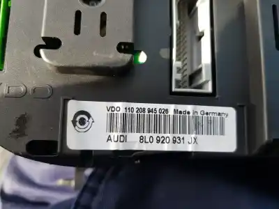 Автозапчастина б/у ебу контролер двигуна для audi a3 (8l) 1.9 tdi посилання на oem iam 038906019ck 8l0920931 jx 0281010308