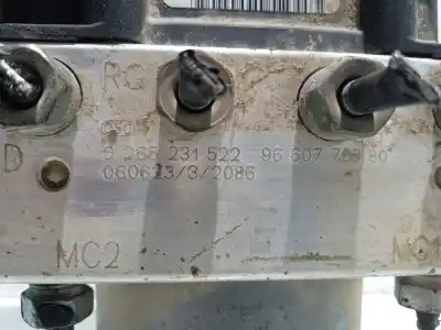 Автозапчасти б/у абс за citroen berlingo 1.9 d multispace ссылки oem iam 9660779880  0265231522