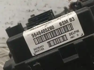 Tweedehands auto-onderdeel relais/zekeringenkastje voor citroen xsara berlina 1.9 diesel oem iam-referenties 9646405280  