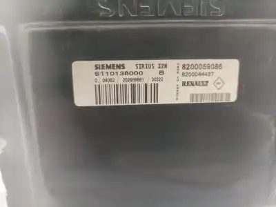 Автозапчасти б/у блок управления двигателем за renault clio ii fase ii (b/cb0) 1.2 ссылки oem iam 8200059086 s110138000 8200059086
