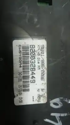 Recambio de automóvil de segunda mano de CUADRO INSTRUMENTOS para RENAULT LAGUNA II (BG0)  referencias OEM IAM 82000328449  