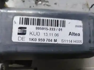 Peça sobressalente para automóvel em segunda mão motor elevador vidro traseiro direito por seat toledo (5p2) sport referências oem iam  99591533301 1k0959704m