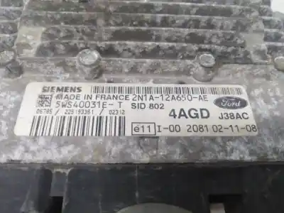 Автозапчасти б/у блок управления двигателем за ford fusion (cbk) 1.4 tdci cat ссылки oem iam  002081021108 5ws40031e