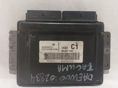 Peça sobressalente para automóvel em segunda mão centralina de motor uce por daewoo tacuma (u100) 1.6 referências oem iam 96487150