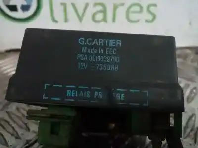 Second-hand car spare part electronic module for citroen berlingo 1.9 d multispace oem iam references   9619039780