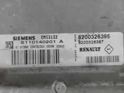 Автозапчасти б/у блок управления двигателем за renault clio ii fase ii (b/cb0) authentique ссылки oem iam 8200326395  s110140201a