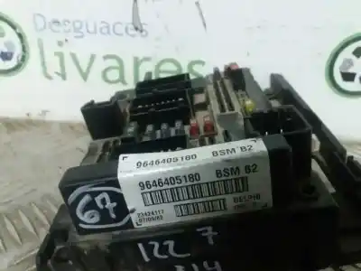 Second-hand car spare part fuse box unit for peugeot 307 (s1) xr oem iam references 9646405180  23424117