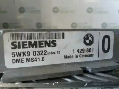 Second-hand car spare part ECU ENGINE CONTROL for BMW SERIE 5 BERLINA (E39)  OEM IAM references 5WK90322 1429861 DMEMS410