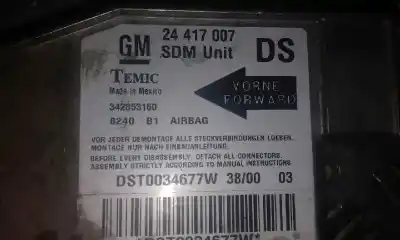 Pezzo di ricambio per auto di seconda mano  per OPEL CORSA C  Riferimenti OEM IAM 93191438  