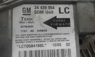 Pezzo di ricambio per auto di seconda mano  per OPEL CORSA C  Riferimenti OEM IAM 93191438  
