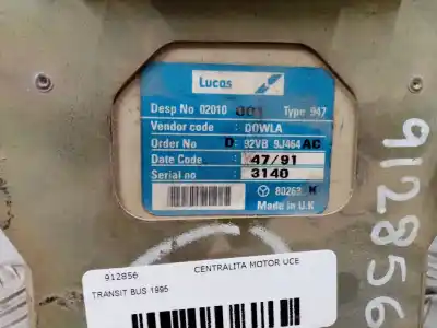 Second-hand car spare part ecu engine control for ford transit bus 1995 2.5 tde cat oem iam references d92vb9j464ac 80263k 