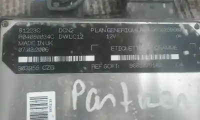 Автозапчасти б/у блок управления двигателем за citroen berlingo 1.9 d multispace ссылки oem iam 9661879180  9650360480