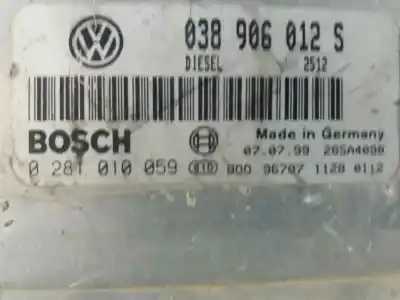 Second-hand car spare part ecu engine control for seat toledo (1m2) stella oem iam references 0281010059  0389060125