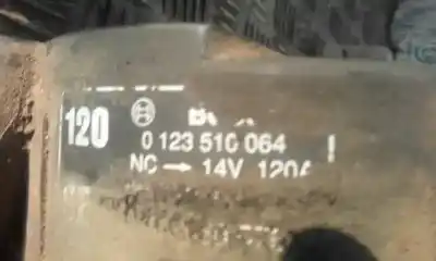 Peça sobressalente para automóvel em segunda mão alternador por opel omega b 2.5 v6 cat (l80) referências oem iam 