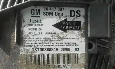 Pezzo di ricambio per auto di seconda mano  per OPEL CORSA C  Riferimenti OEM IAM 24417007  