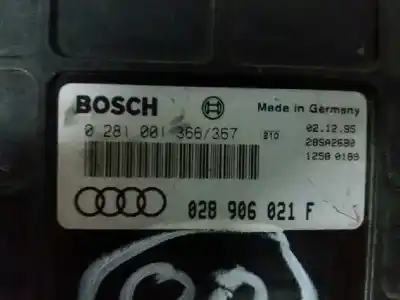 Автозапчасти б/у блок управления двигателем за audi a4 berlina (b5) 1.9 tdi ссылки oem iam 028906021f  0281001366 Автозапчасти б/у блок управления двигателем за audi a4 berlina (b5) 1.9 tdi ссылки oem iam 028906021f  0281001366