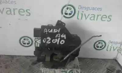 Автозапчастина б/у замок передніх дверей лівий для AUDI A4 BERLINA (8E) 1.9 TDI (96kW) Посилання на OEM IAM 401837015  