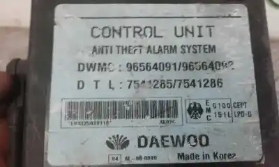 Автозапчастина б/у електронний модуль для daewoo matiz 0.8 cat посилання на oem iam 7541285 96564092 96564091