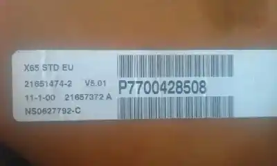 Peça sobressalente para automóvel em segunda mão quadrante por renault clio ii fase i (b/cbo) 1.2 referências oem iam   