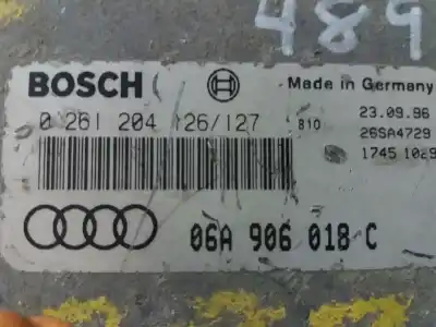 Автозапчастина б/у ебу контролер двигуна для audi a3 (8l) 1.8 ambiente посилання на oem iam  06a906018c 0261204126