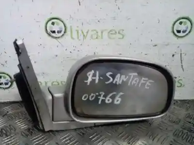 Peça sobressalente para automóvel em segunda mão espelho retrovisor direito por hyundai santa fe (sm) 2.0 gls crdi referências oem iam 8762026300