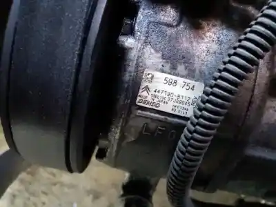 Peça sobressalente para automóvel em segunda mão compressor de ar condicionado a/a a/c por peugeot 308 i (4a_, 4c_) 1.6 16v referências oem iam 9676862380  447190-8112