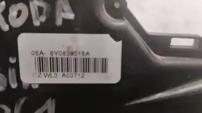 Автозапчастина б/у замок дверей заднього лівого для skoda fabia (6y2/6y3) * посилання на oem iam 6y0839015a 6y0839015a 6y0839015a