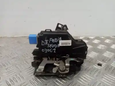 Автозапчасти б/у замок левой передней двери за skoda fabia (6y2/6y3) * ссылки oem iam 3b1837015a  