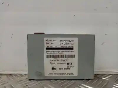 Second-hand car spare part  for TOYOTA AURIS  OEM IAM references 861A002010 10R039717 CXUS7970G