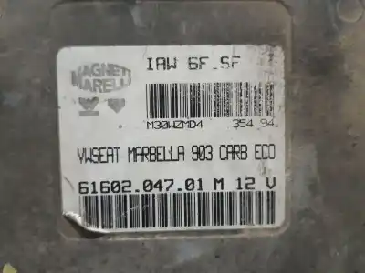 Second-hand car spare part ecu engine control for seat marbella ce oem iam references 6160204701m  