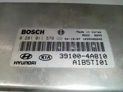 Recambio de automóvil de segunda mano de centralita motor uce para kia sorento (bl) 2.5 crdi referencias oem iam 0281011579  391004a810