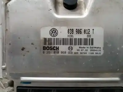 Автозапчасти б/у блок управления двигателем за seat toledo (1m2) 1.9 tdi ссылки oem iam 038906012t  0281010060