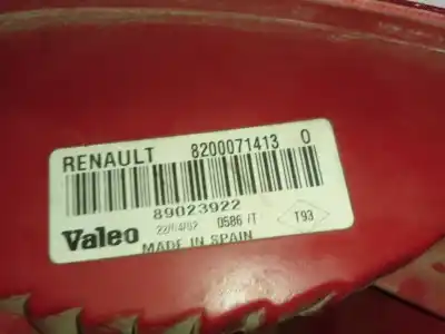 Автозапчасти б/у левый задний фонарь за renault clio ii fase ii (b/cb0) generique ссылки oem iam 89023922  