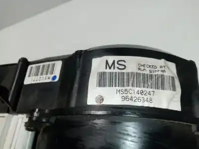 Peça sobressalente para automóvel em segunda mão quadrante por chevrolet kalos 1.4 se referências oem iam 96426348  