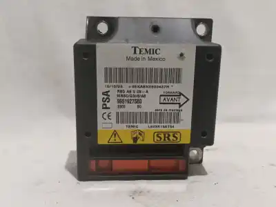 Second-hand car spare part airbag control unit for citroen c3 1.4 hdi exclusive oem iam references 9651927580