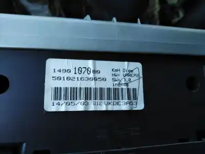 Peça sobressalente para automóvel em segunda mão quadrante por citroen c8 2.0 hdi fap cat referências oem iam 1490107080  