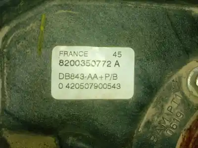 Second-hand car spare part front left air bag for renault kangoo (f/kc0) 1.9 diesel 54 cv / 40 kw oem iam references 8200350772a   Second-hand car spare part front left air bag for renault kangoo (f/kc0) 1.9 diesel 54 cv / 40 kw oem iam references 8200350772a