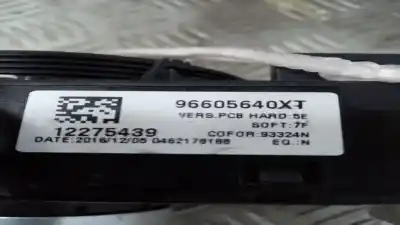 Second-hand car spare part windshiel wiper switch for citroen xsara picasso motor 1.6 ltr. - 80 kw hdi cat (9hy / dv6ted4) oem iam references 96605640xt  